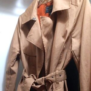 Women's Tan Trench Coat